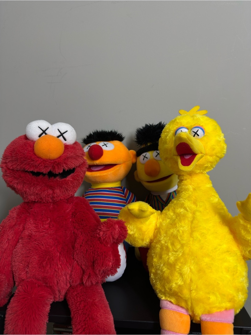 KAWS x Sesame Street Plush Lot